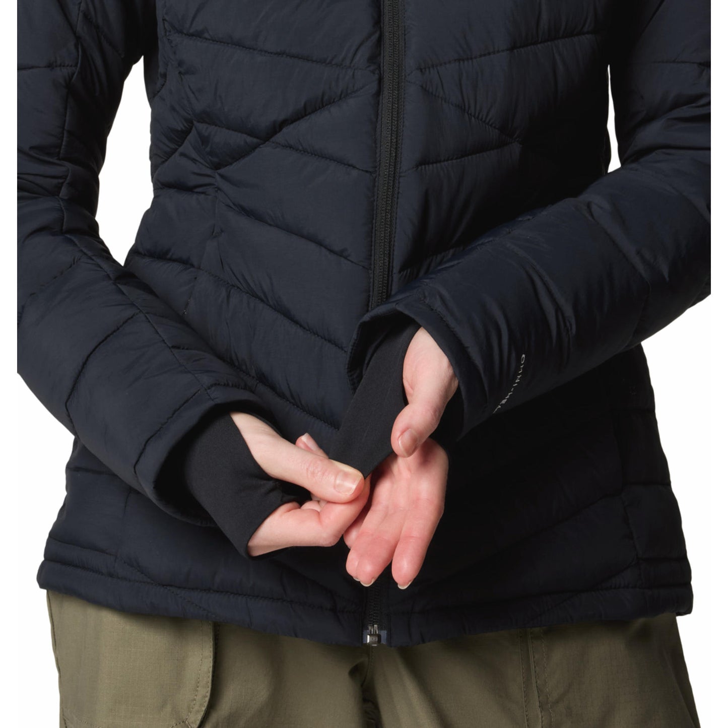 Columbia Women Black Omni-Heat Inifnity Joy Peak II Down Jacket