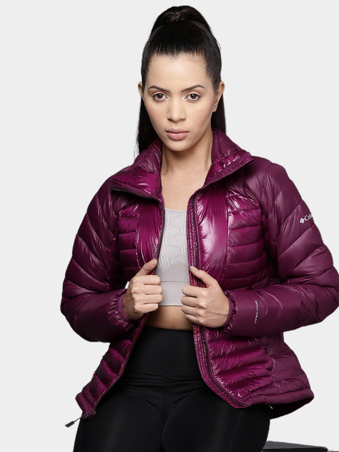 Columbia Women Purple Labyrinth Loop Jacket