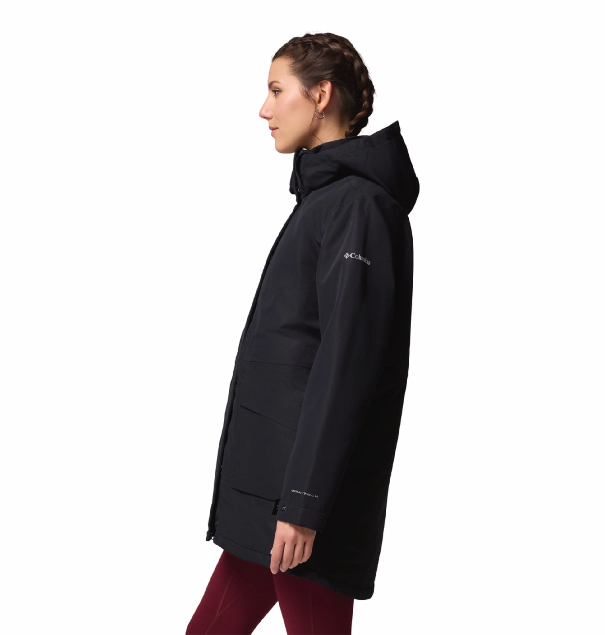 women black omni heat infinity pulaski parka jacket