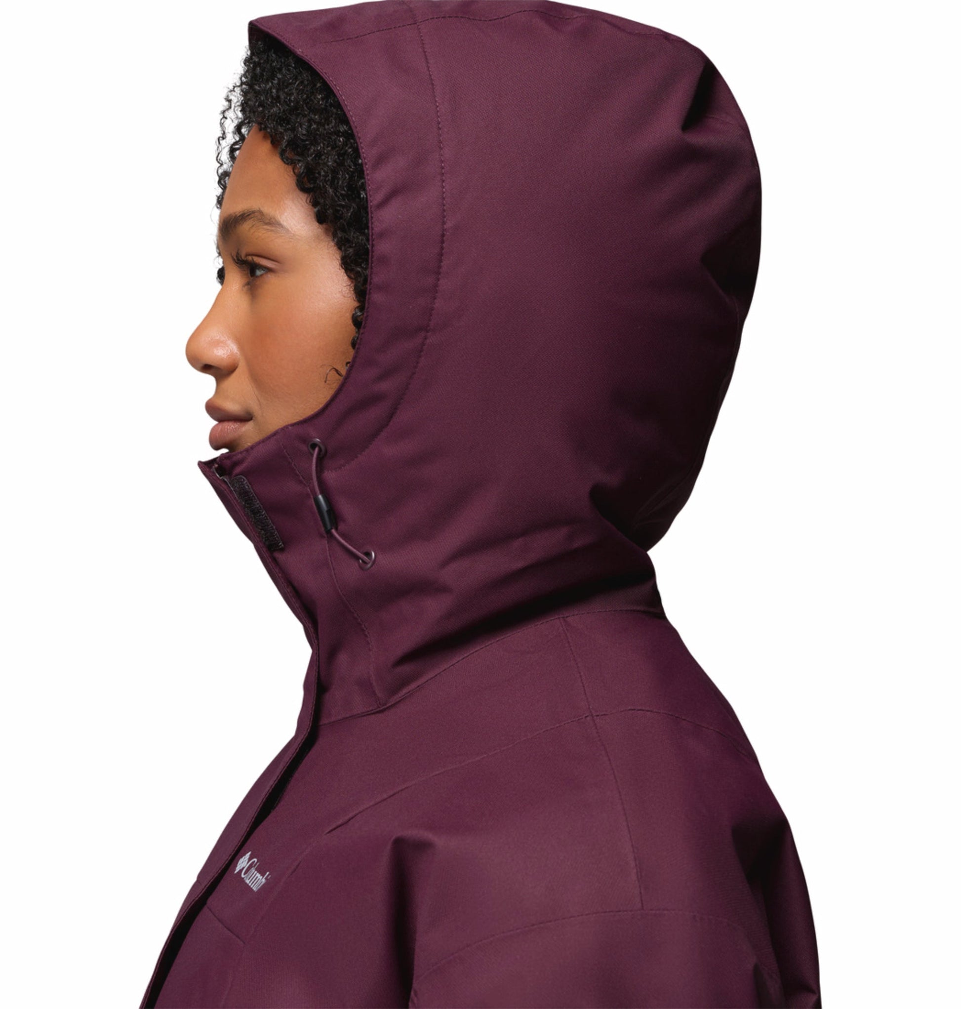 women red omni heat reflective hikebound ii jacket