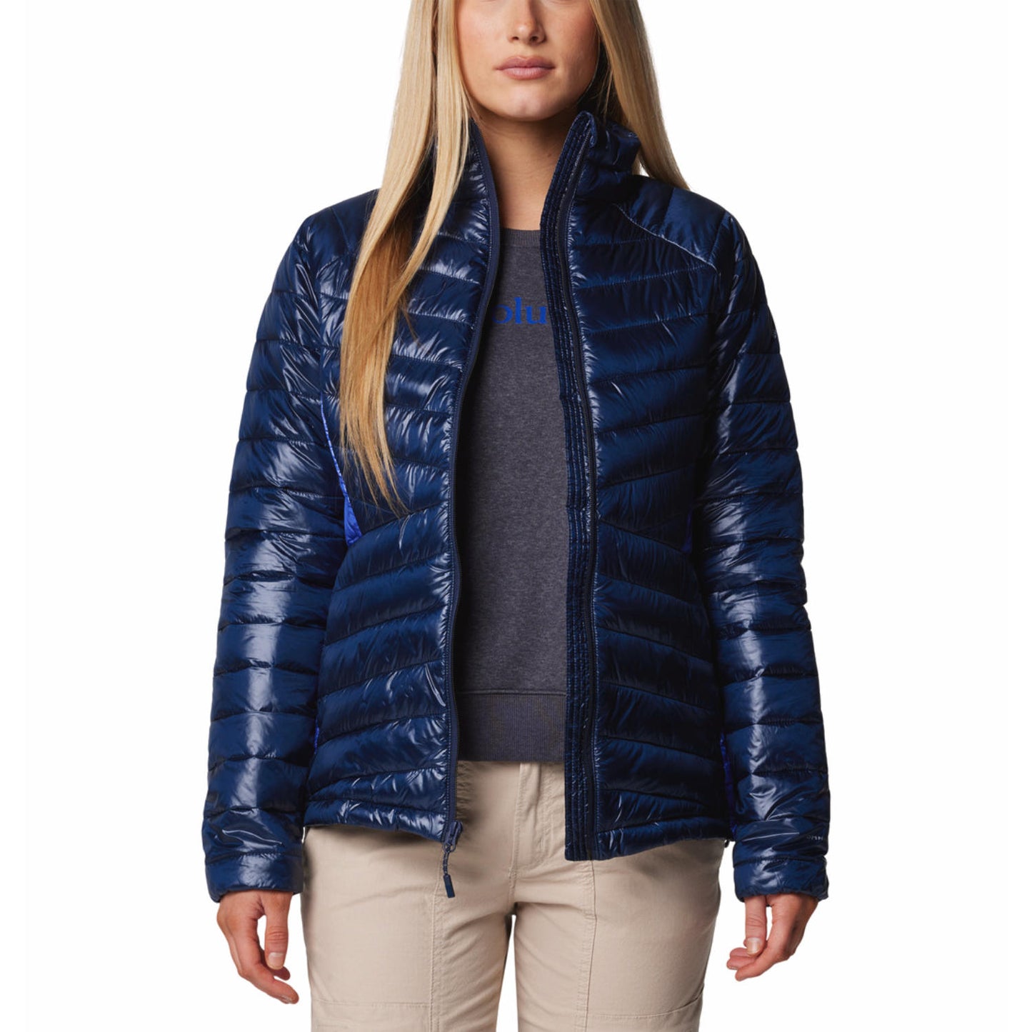Columbia Women Blue Labyrinth Loop II Jacket
