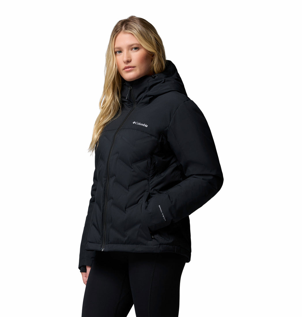 Columbia Women Black Omni-Heat Infinity Grand Trek III Down Jacket