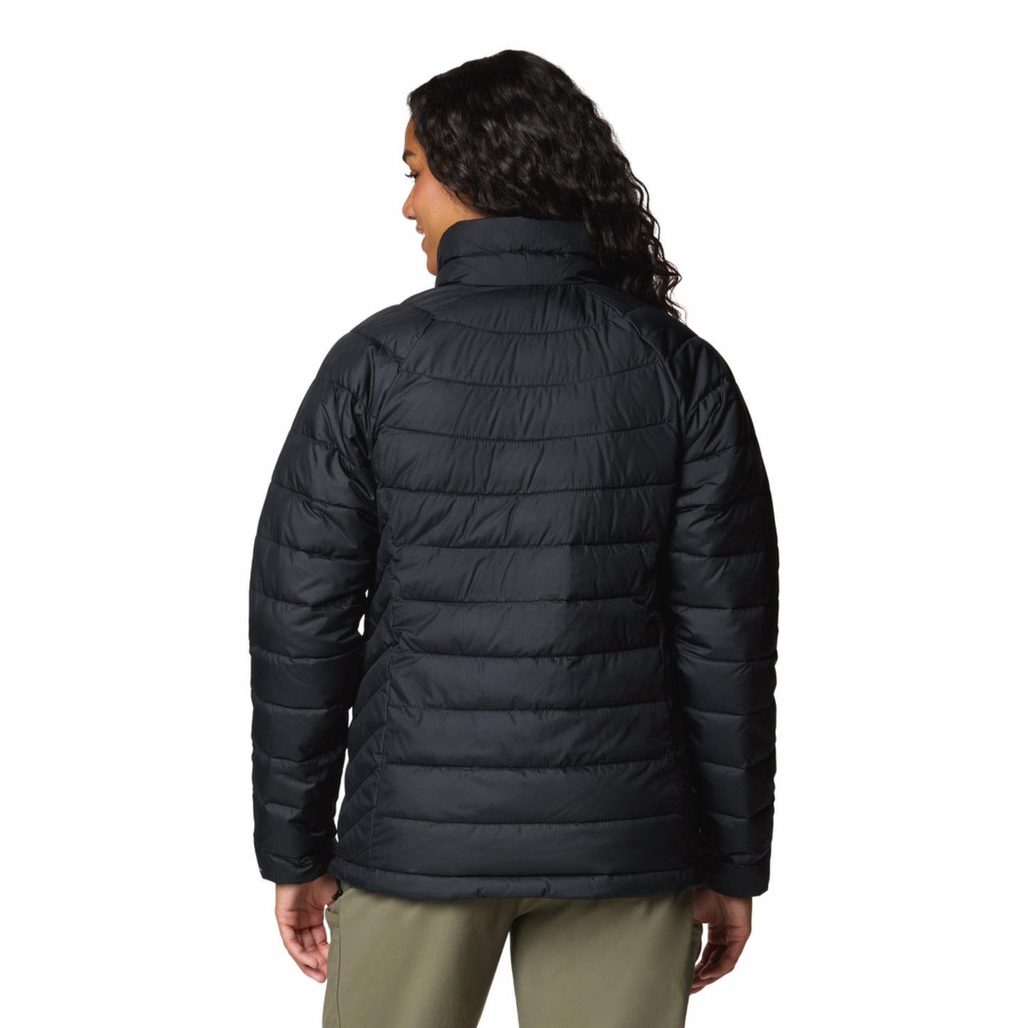 Columbia Women Black Omni-Heat Reflective Powder Lite II Down Jacket