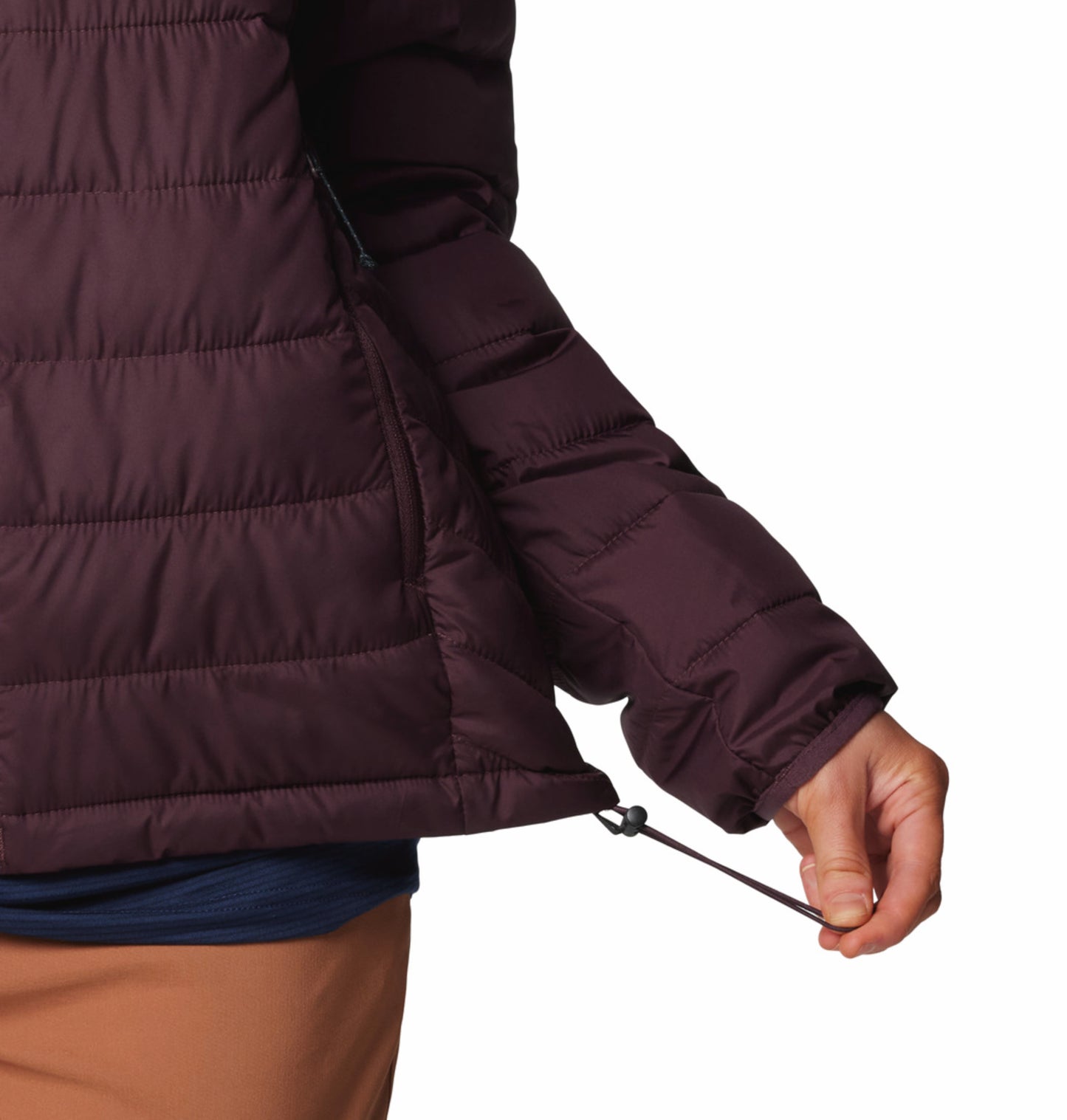 Columbia Women Red Omni-Heat Reflective Powder Lite II Down Jacket