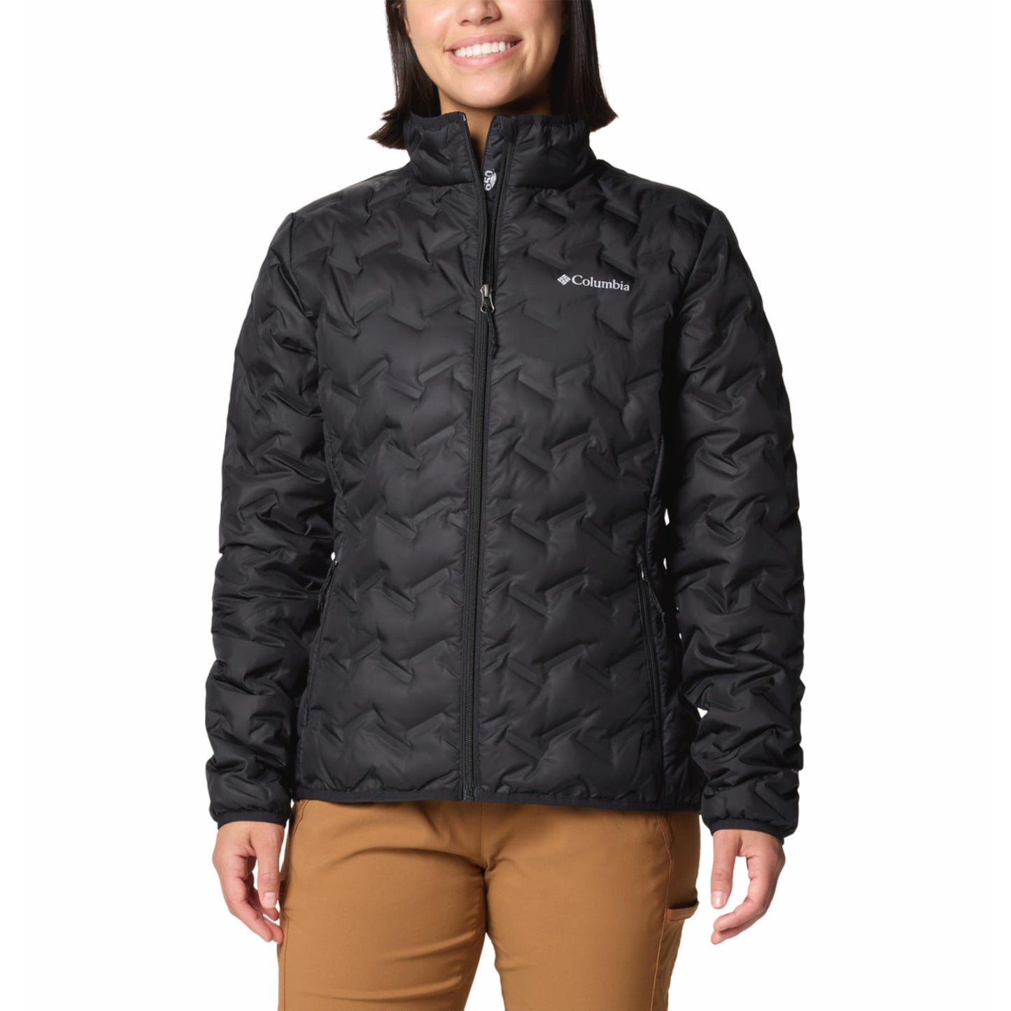 Columbia Women Black Delta Ridge II Down Jacket