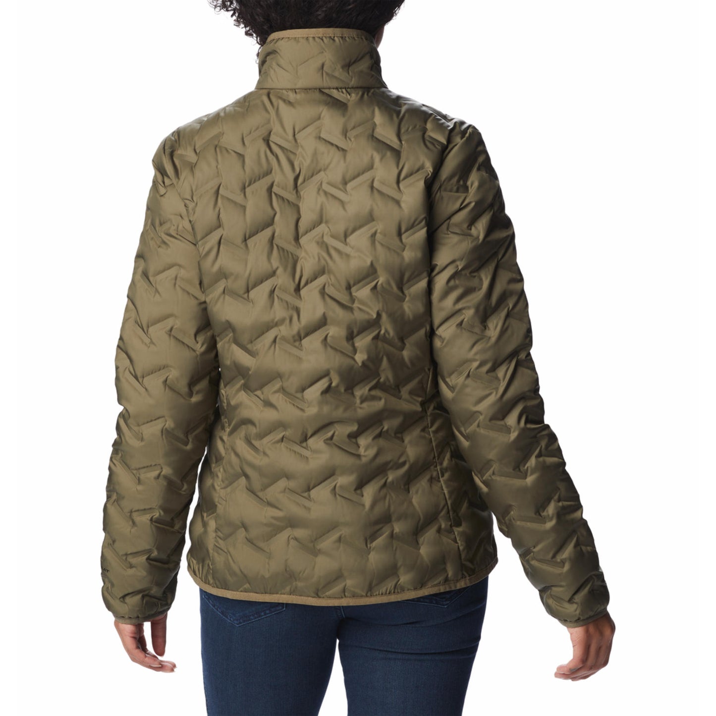 Columbia Women Green Delta Ridge II Down Jacket