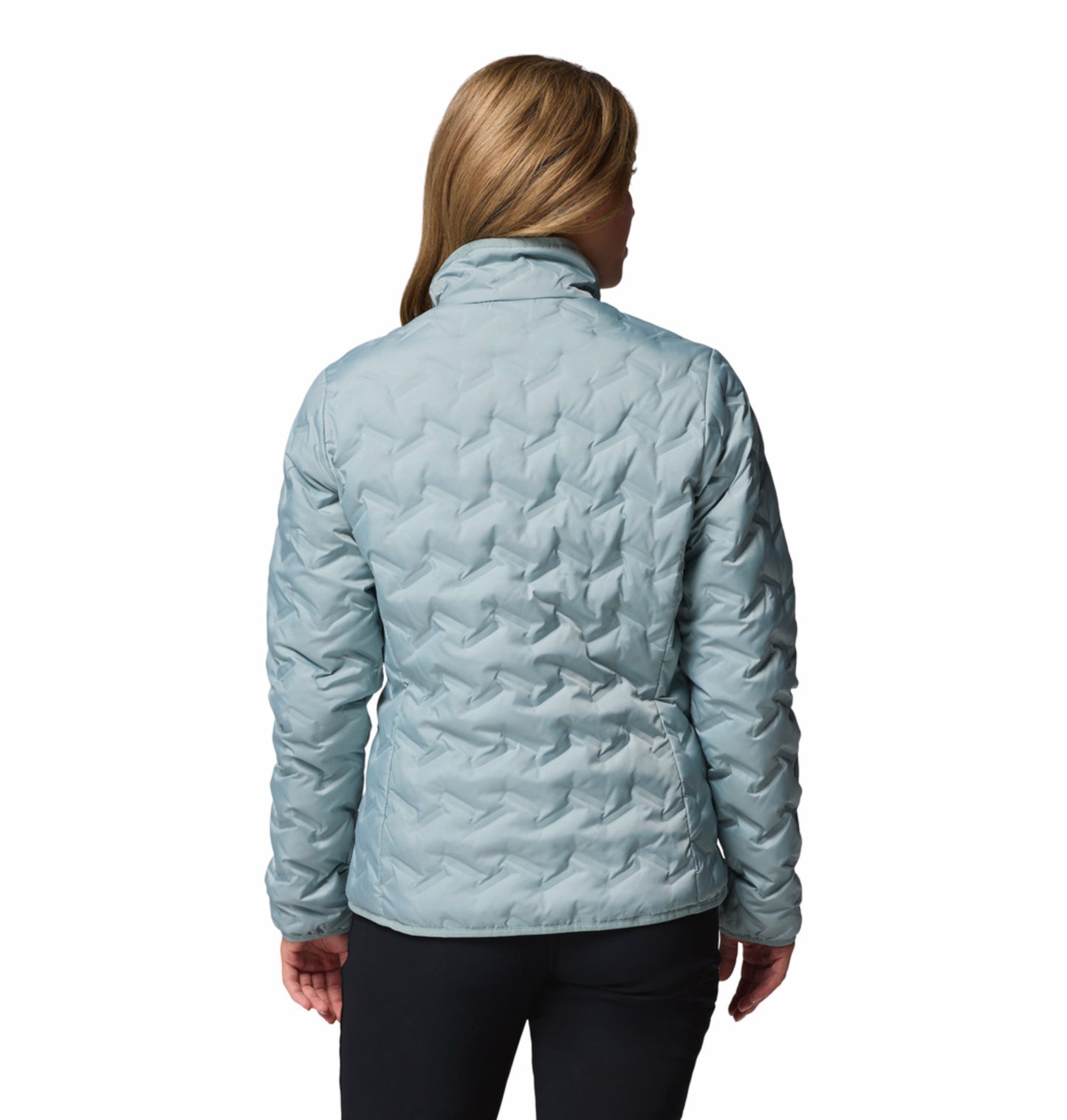 Columbia Women Blue HEAT SEAL Delta Ridge II Down Jacket