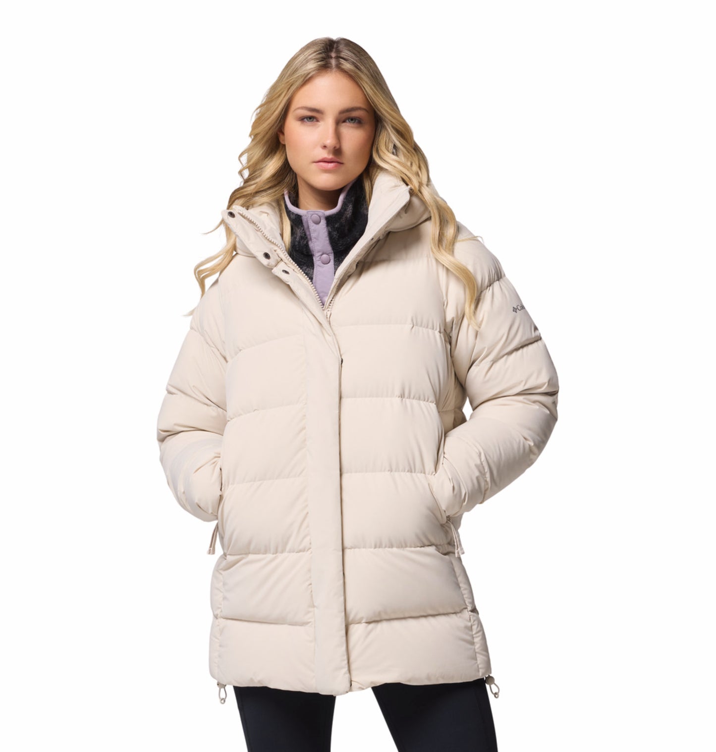 Columbia Women Beige OmniShield Amaze Puff Jacket