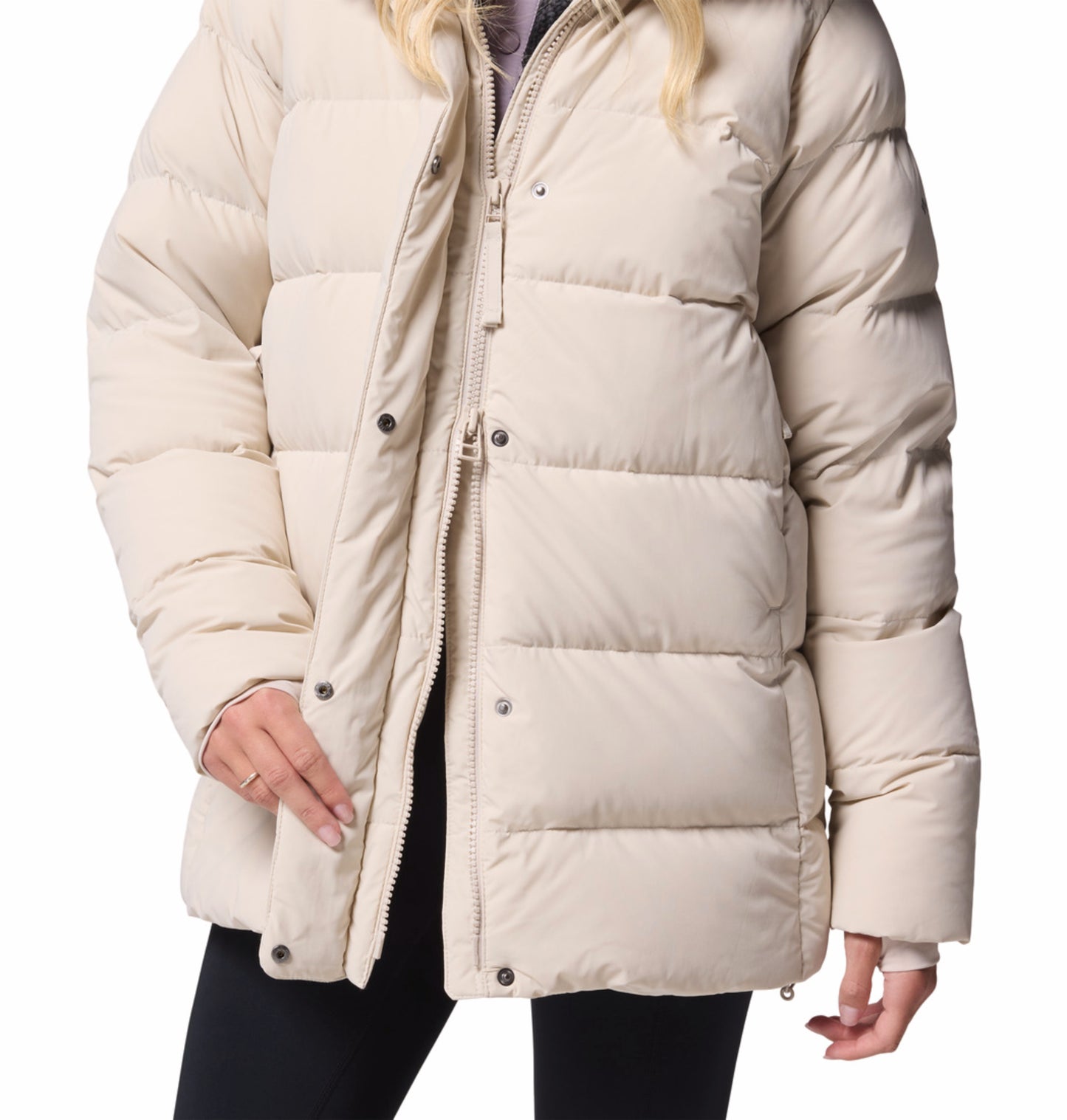 Columbia Women Beige OmniShield Amaze Puff Jacket