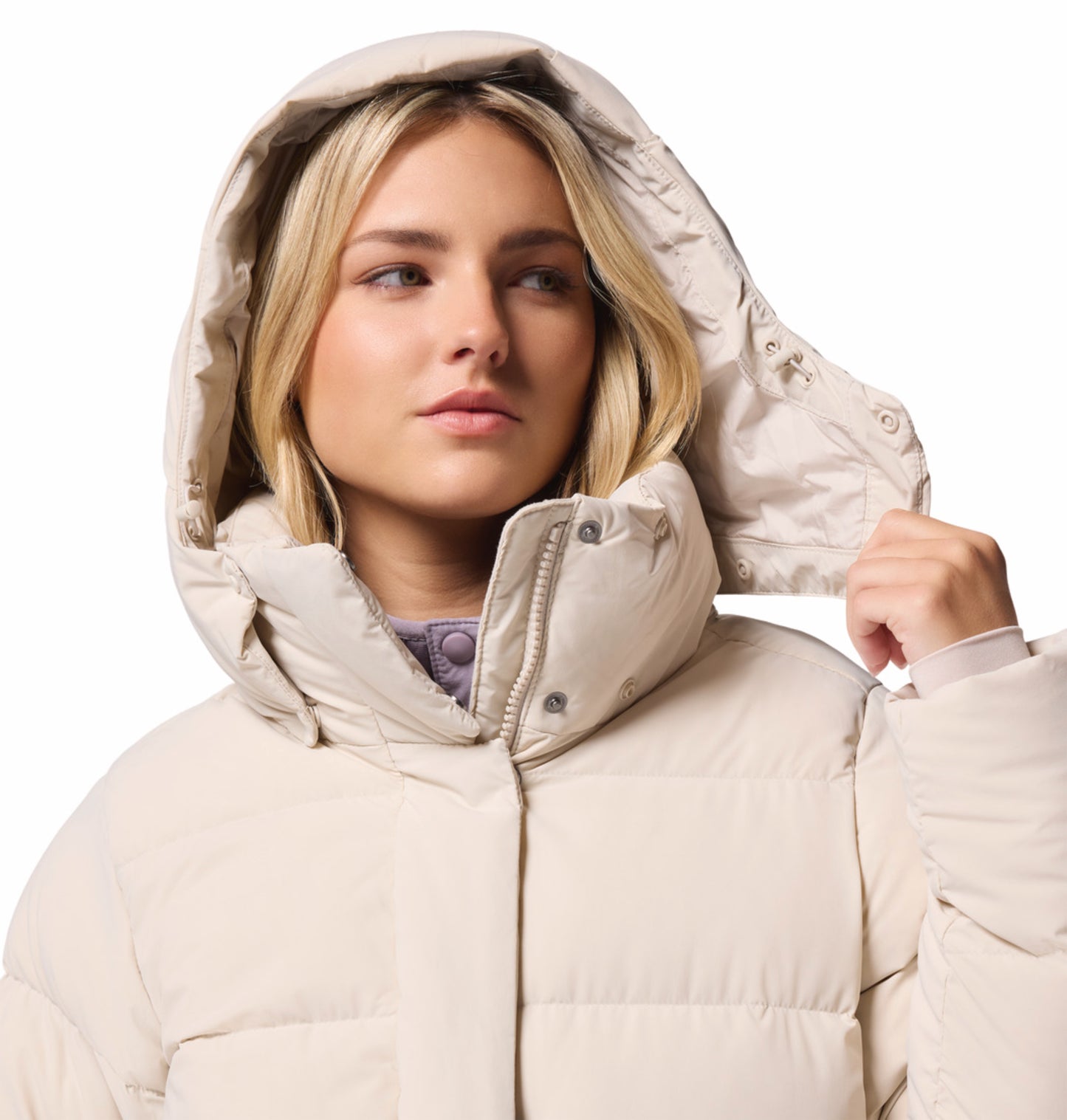 Columbia Women Beige OmniShield Amaze Puff Jacket