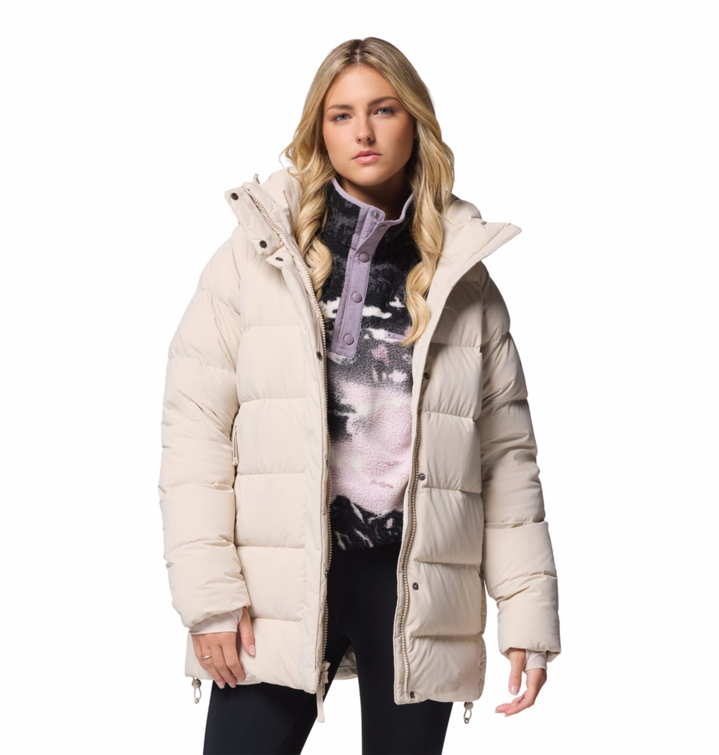 Columbia Women Beige OmniShield Amaze Puff Jacket