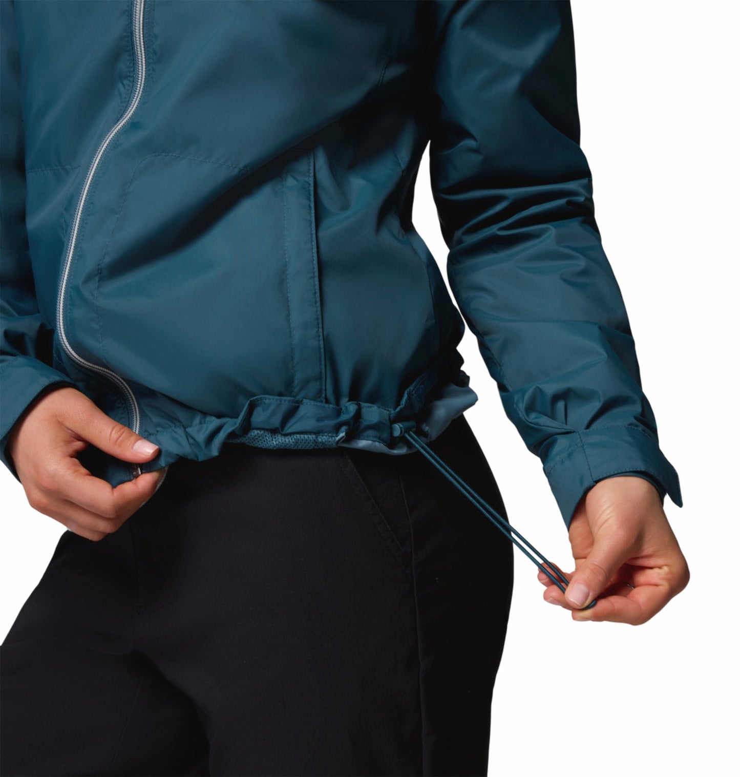 Columbia Women Blue Omni-Shield Switchback IV Rain Jacket