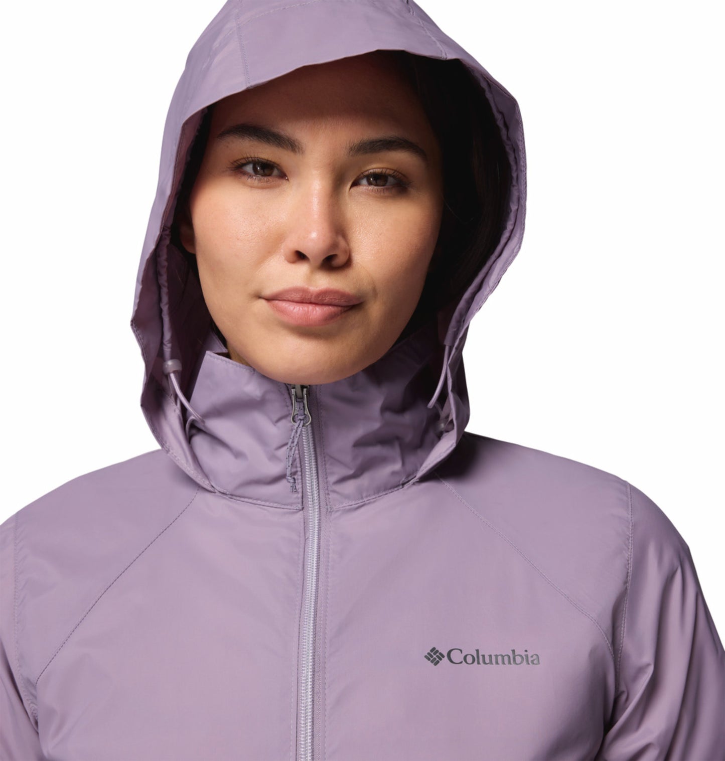 Columbia Women Purple Omni-Shield Switchback IV Rain Jacket