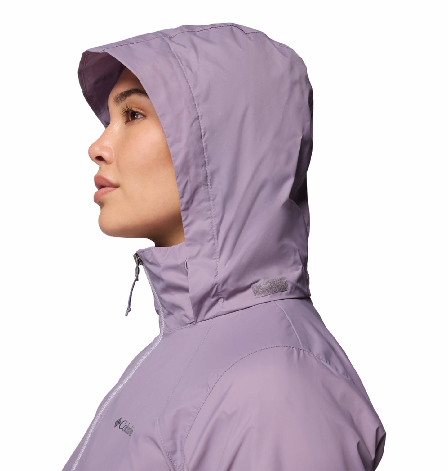 Columbia Women Purple Omni-Shield Switchback IV Rain Jacket