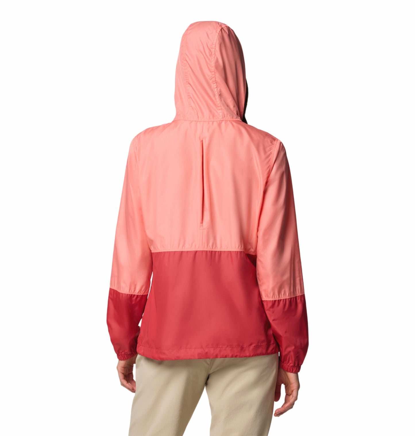 Columbia Womens Red Omni-Shield Flash Forward II Wind and Water Resistant Jacket