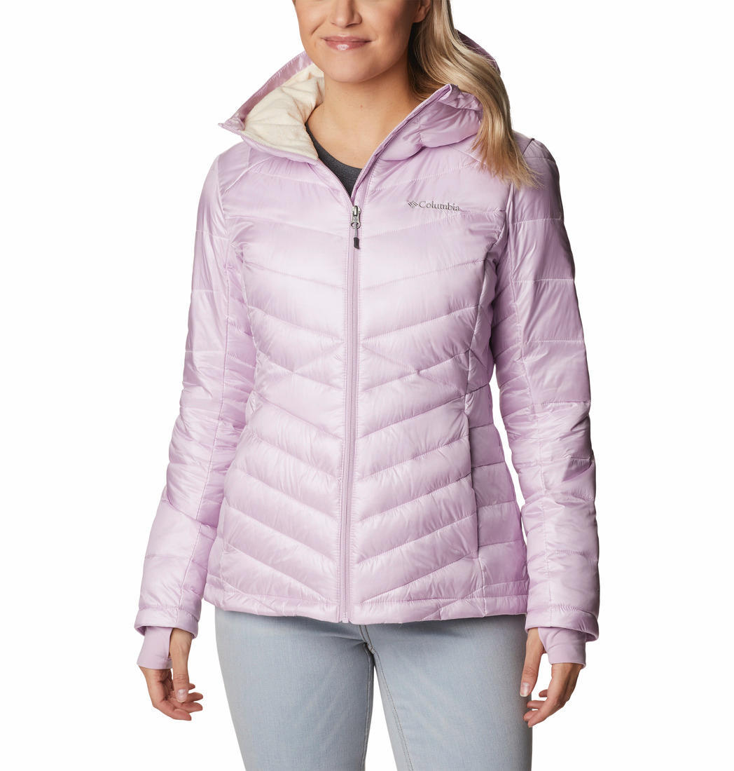 Columbia Women Purple Joy Peak Hooded Jacket