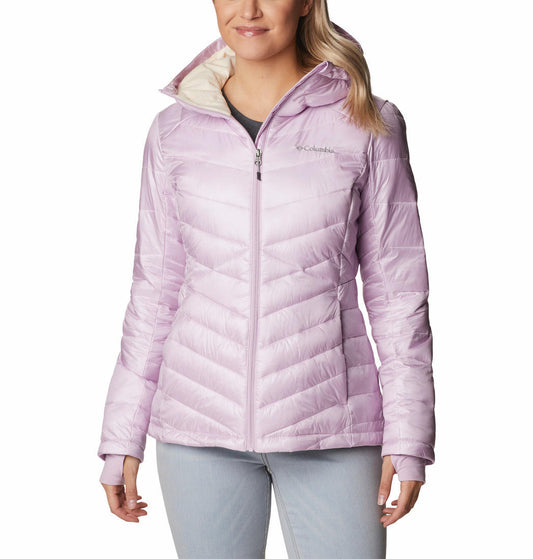 Columbia Women Purple Joy Peak Hooded Jacket
