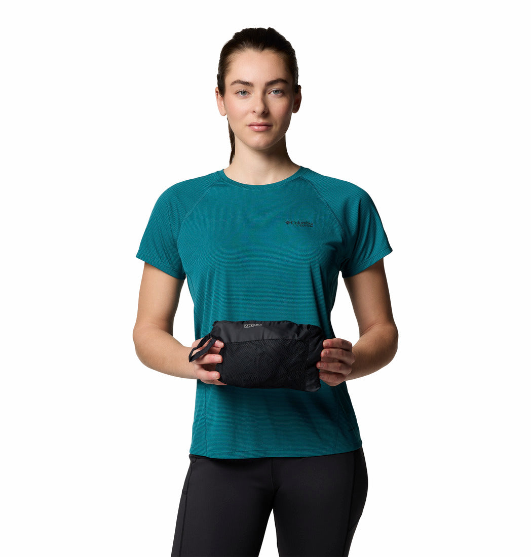 Columbia Women Black Loop Trail III Windbreaker (Sun Protection)