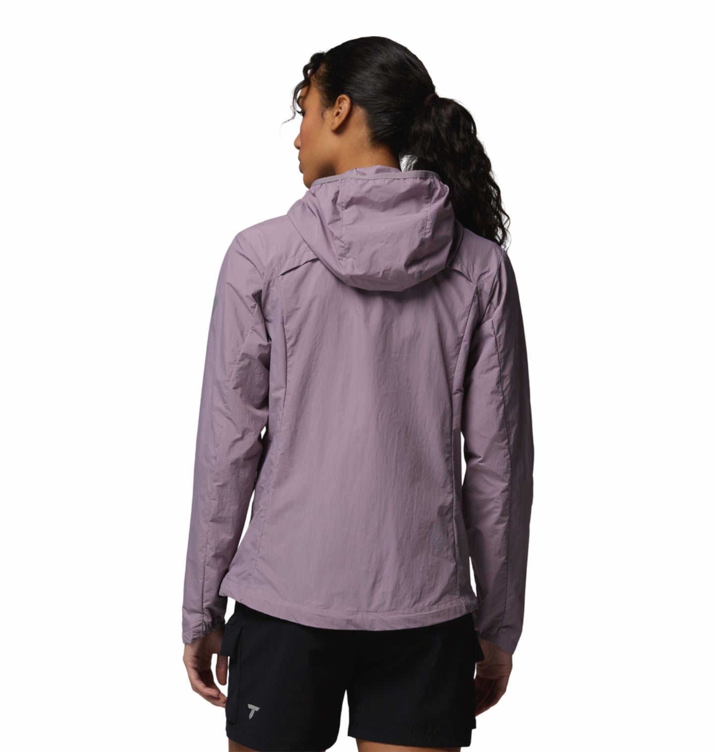 Columbia Women Purple Omni-Shade Loop Trail III Windbreaker