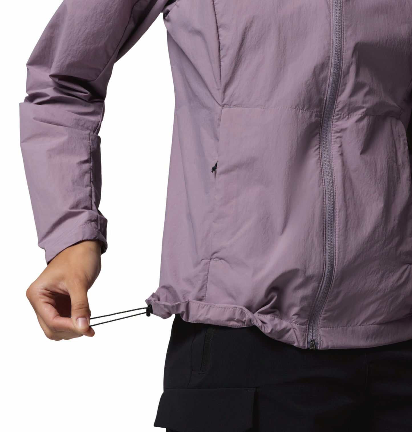 Columbia Women Purple Omni-Shade Loop Trail III Windbreaker