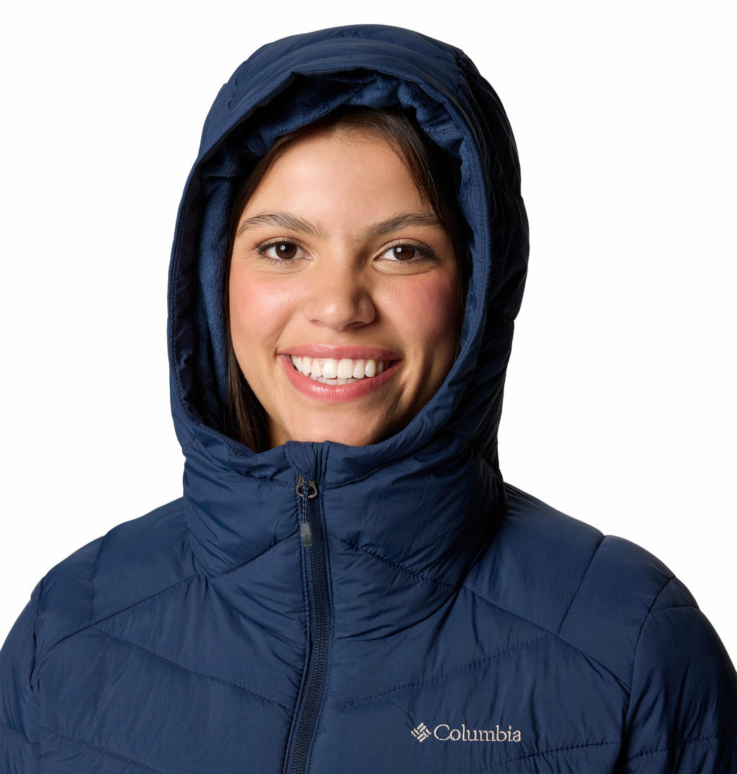 Columbia Womens Blue Joy Peak II Hooded Jacket