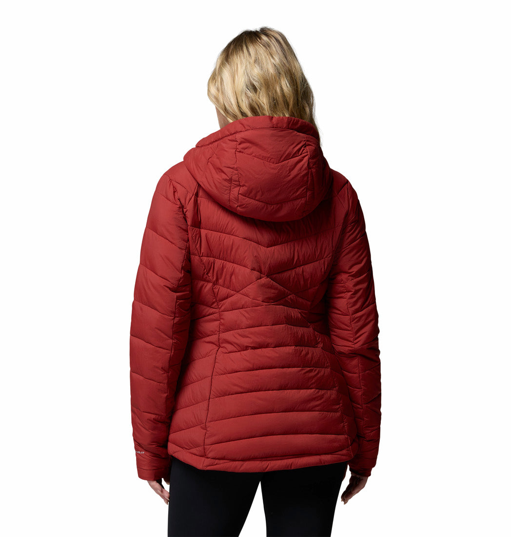 Columbia Women Red Omni-Heat Infinity Joy Peak II Down Jacket