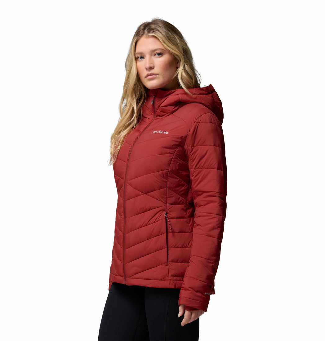 Columbia Women Red Omni-Heat Infinity Joy Peak II Down Jacket