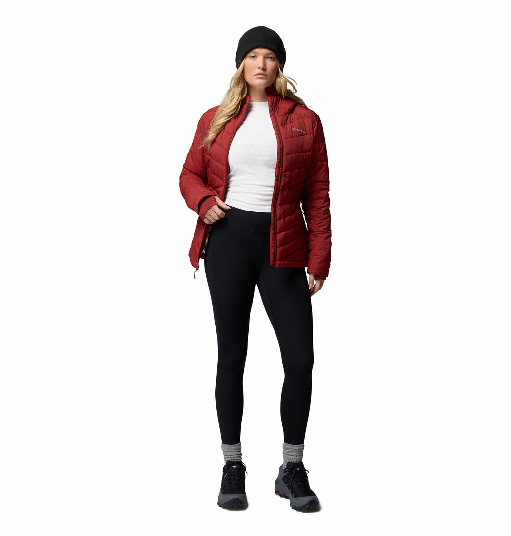 Columbia Women Red Omni-Heat Infinity Joy Peak II Down Jacket