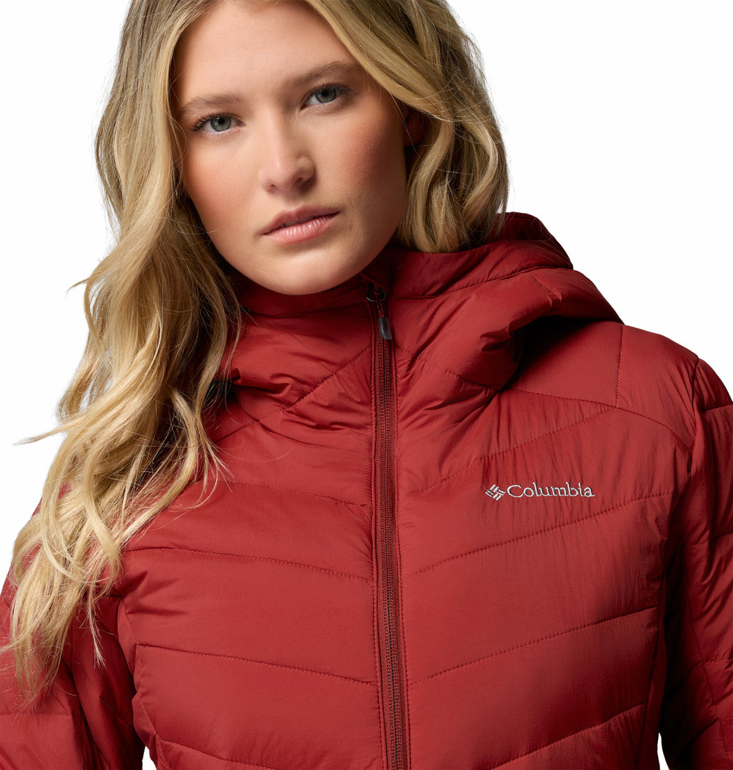 Columbia Women Red Omni-Heat Infinity Joy Peak II Down Jacket