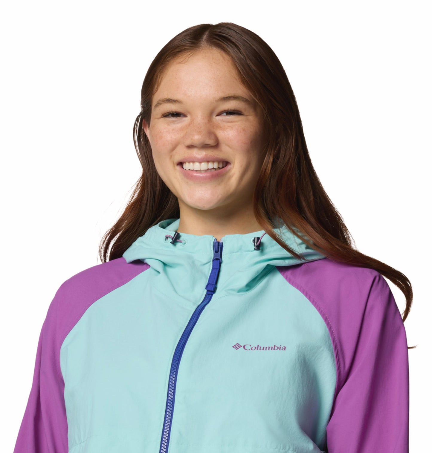 Columbia Womens Multicolor Omni-Shield Spire Valley Wind and Water Resistant Jacket