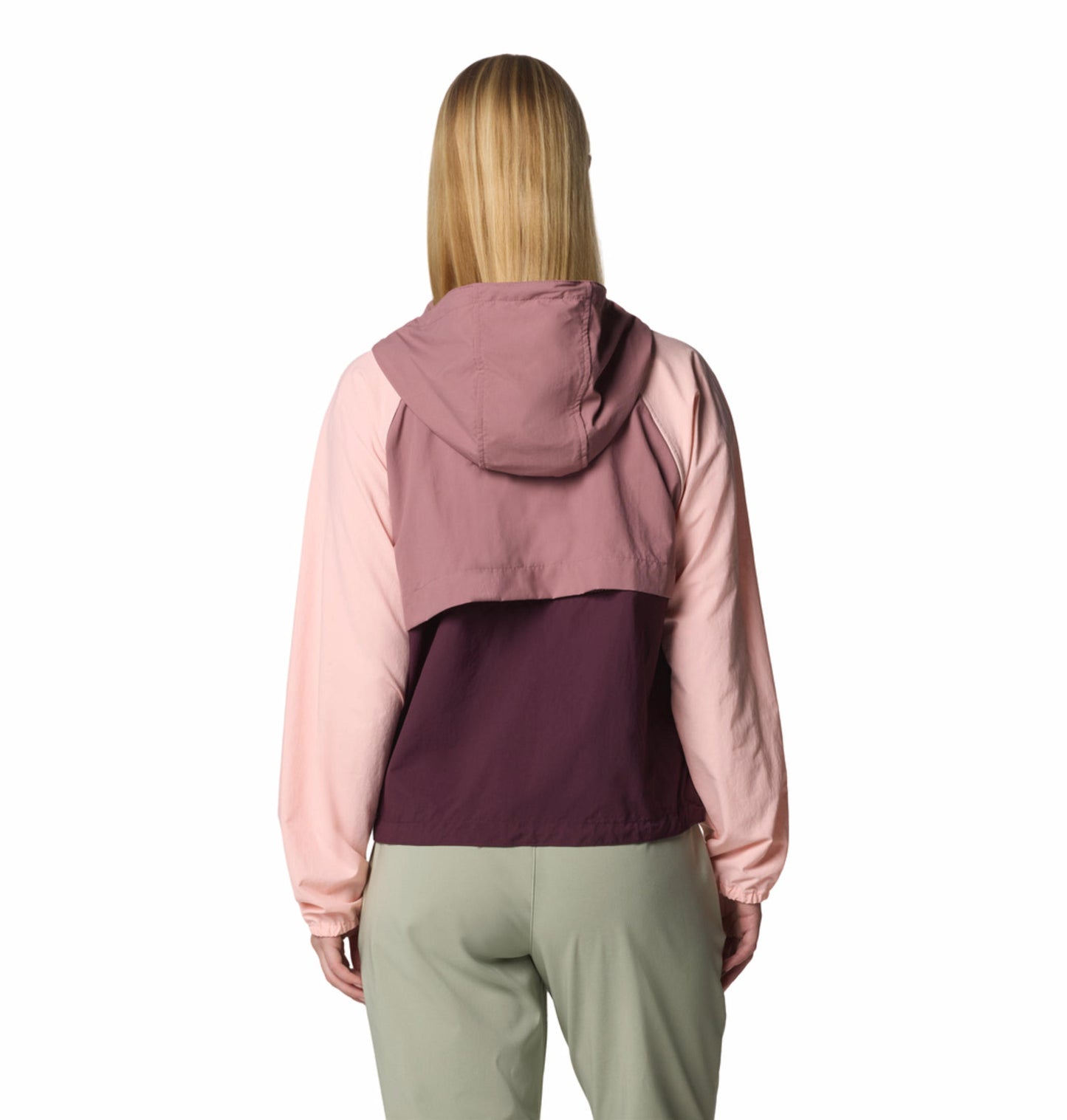 Columbia Womens Pink Omni-Shield Spire Valley Wind and Water Resistant Jacket