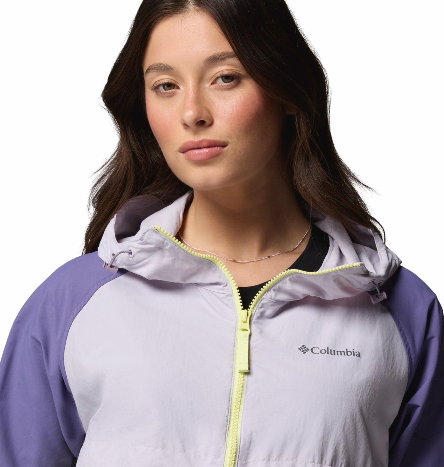 Columbia Women's Multi Color Omni-Shade Spire Valley Lightweight Windbreaker