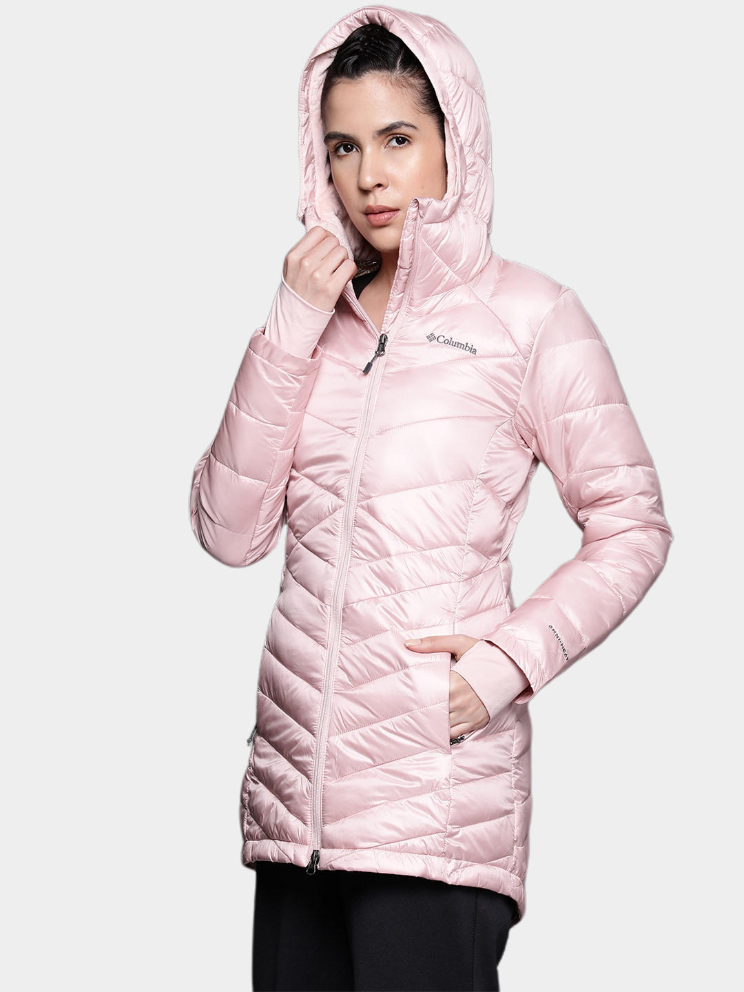 Columbia Women Pink Joy Peak Mid Jacket