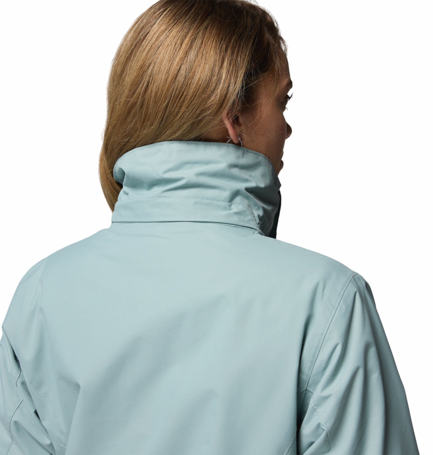 Columbia Women Blue Omni-Heat Reflective Bugaboo III Fleece Hooded Interchange Jacket