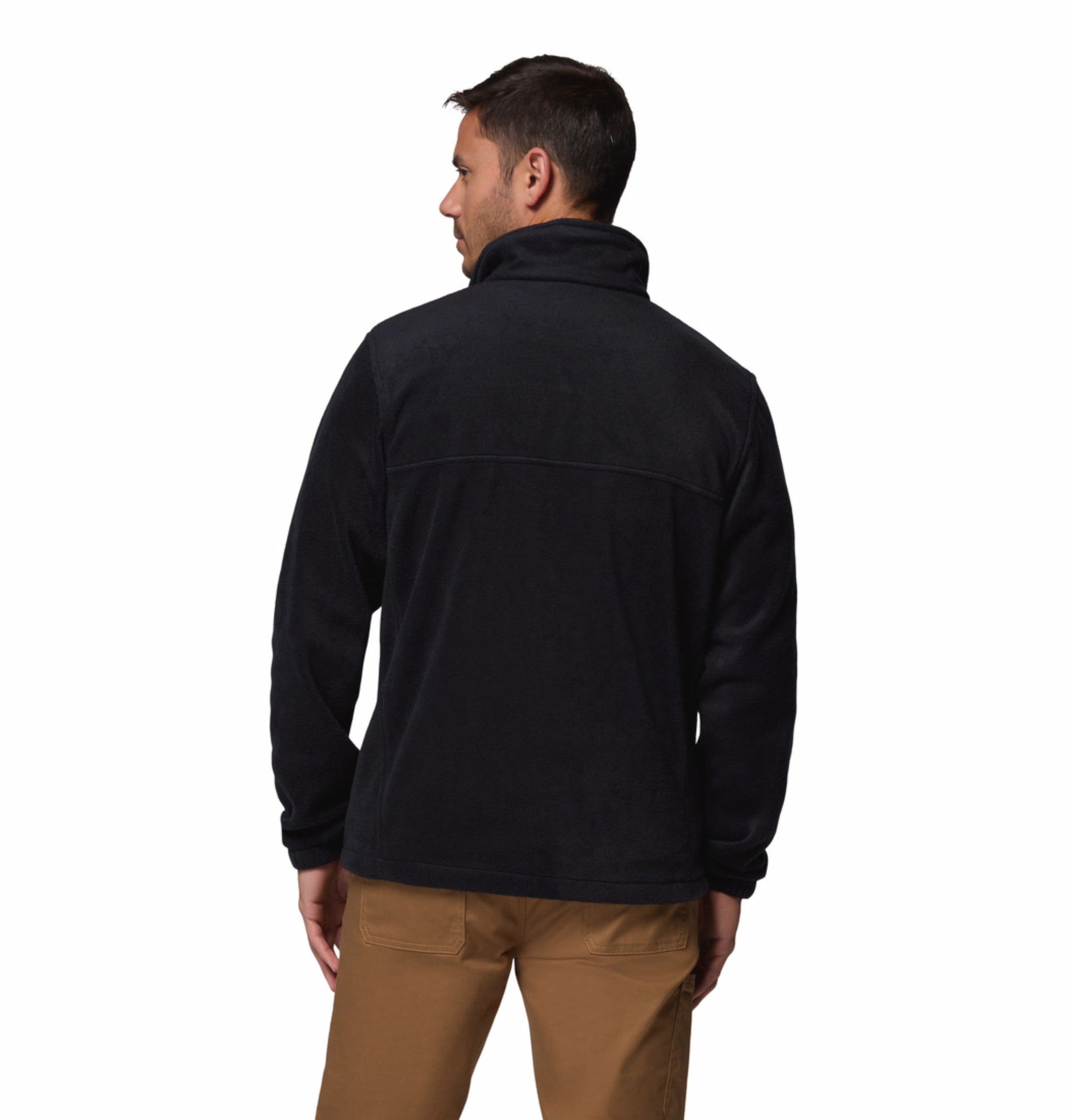 men black steens mountain 2.0 fleece jacket plus size