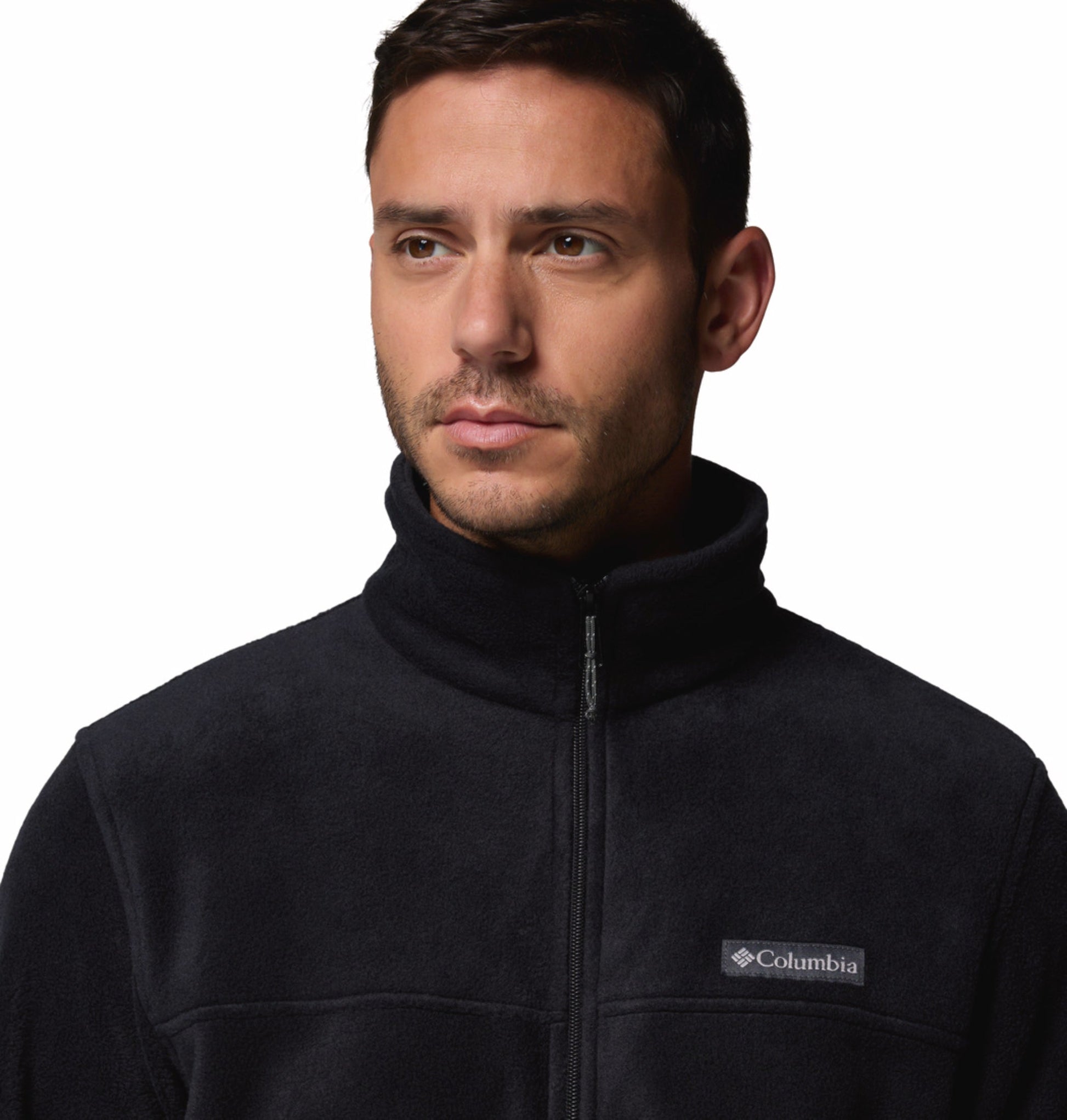 men black steens mountain 2.0 fleece jacket plus size