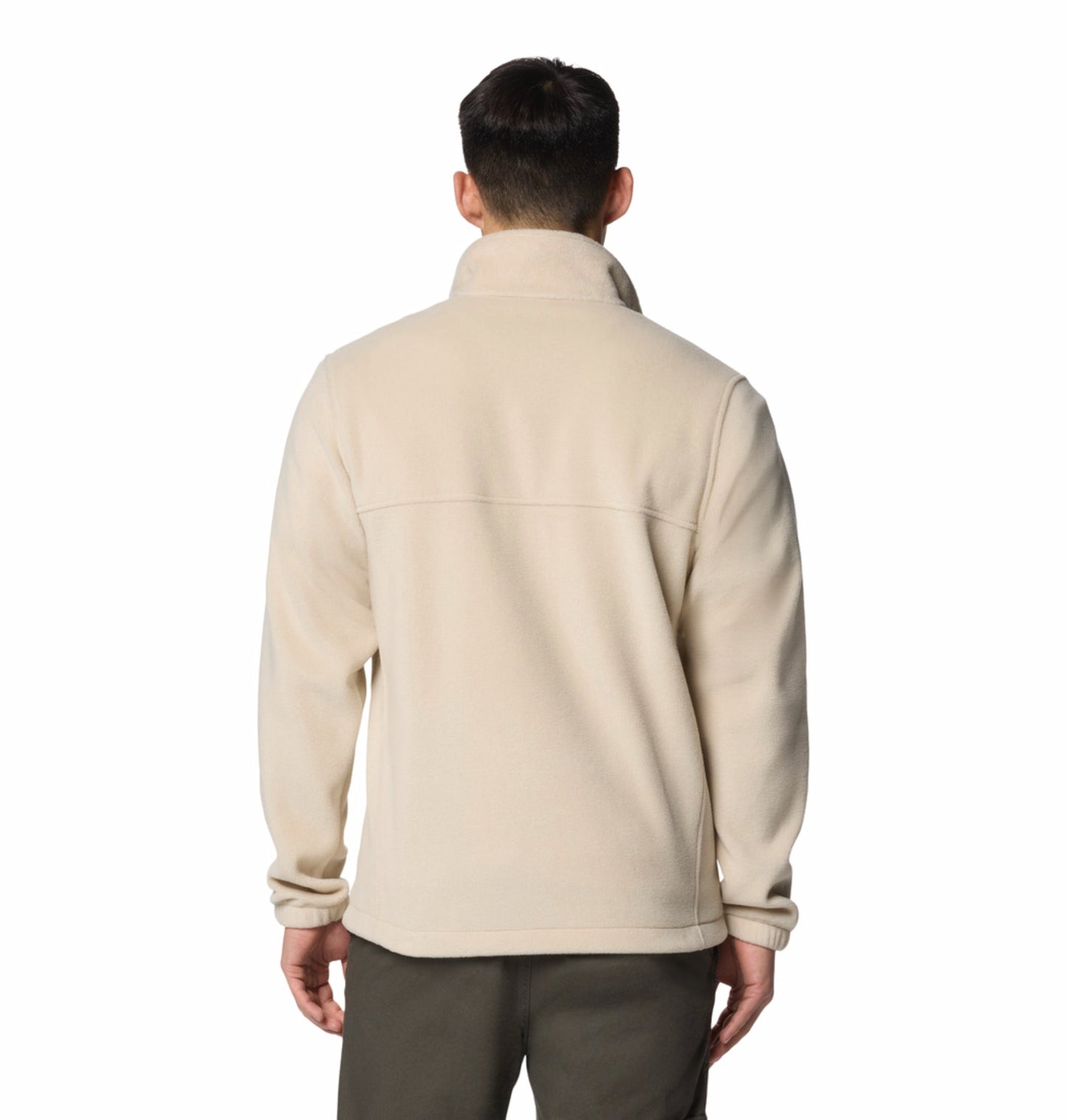 men beige steens mountain 2.0 fleece jacket plus size