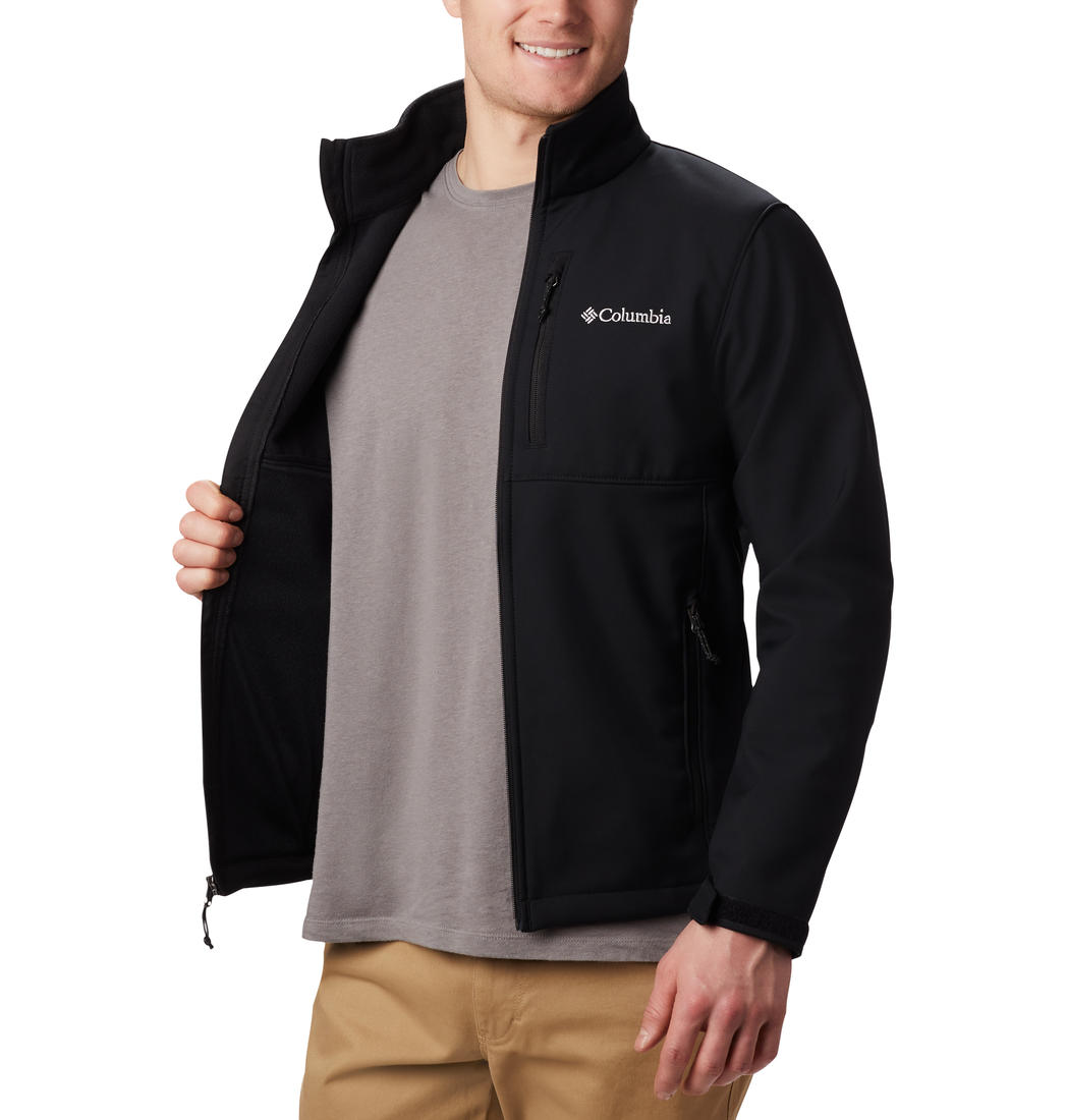 Columbia Men Black Ascender Softshell Jacket