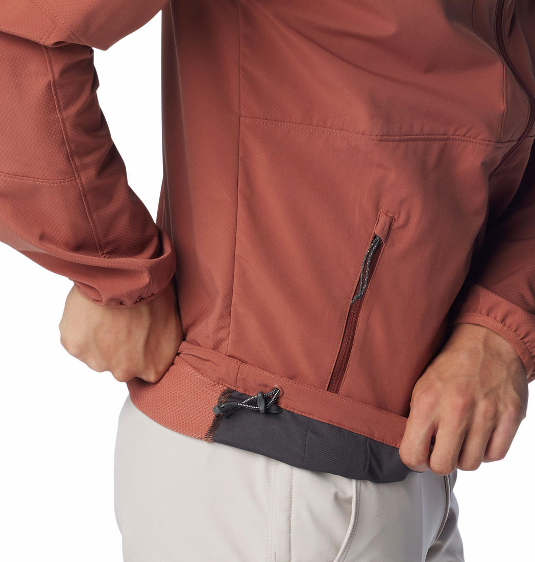 Columbia Men Brown Columbia Men Tall Heights Hooded Softshell Jacket