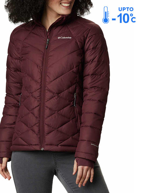 Columbia Women Maroon Heavenly Jacket