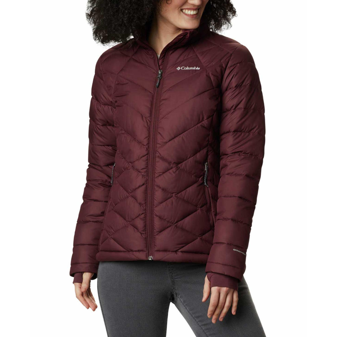 Columbia Women Maroon Heavenly Jacket