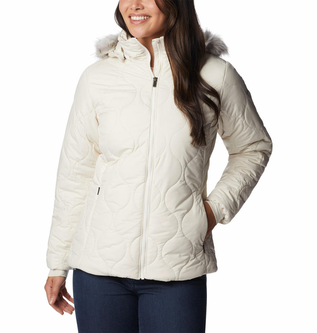 Columbia Women White Frosty Heights Jacket