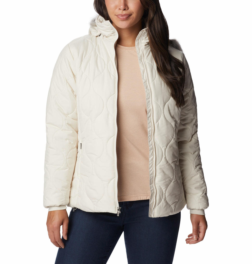 Columbia Women White Frosty Heights Jacket