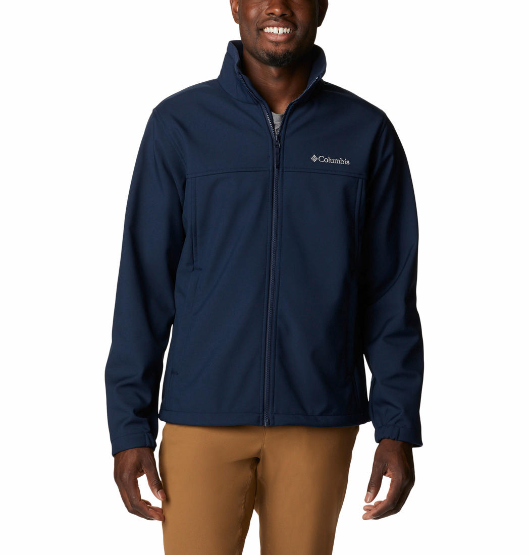 Columbia Men Blue Mt. Village Softshell