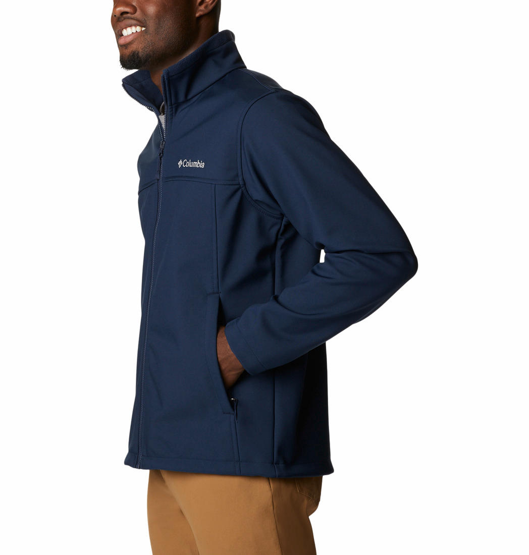 Columbia Men Blue Mt. Village Softshell