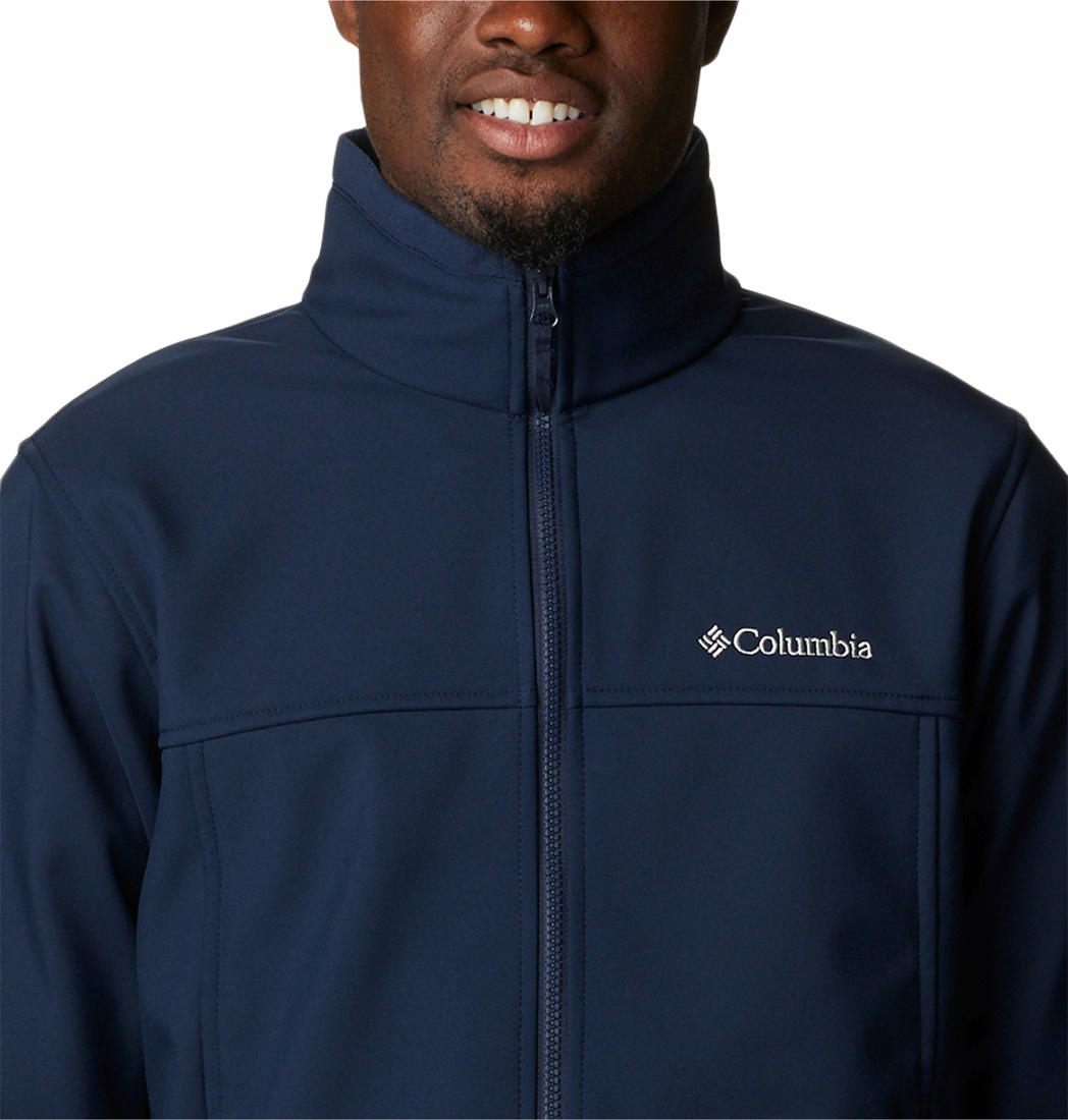 Columbia Men Blue Mt. Village Softshell