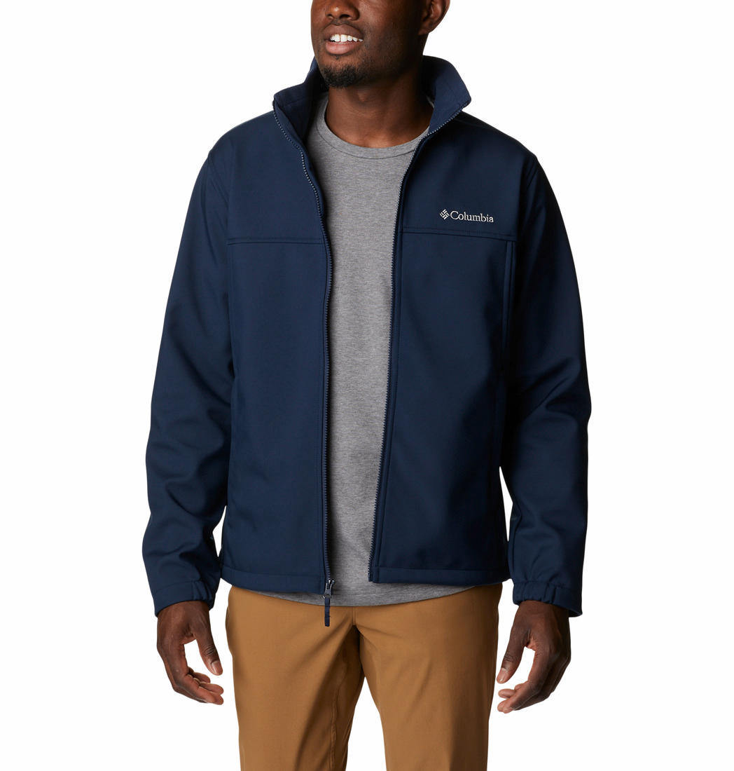 Columbia Men Blue Mt. Village Softshell