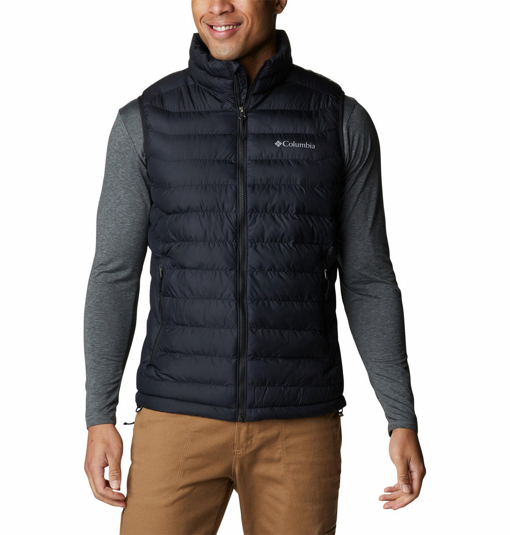 Columbia Men Black White Out Vest