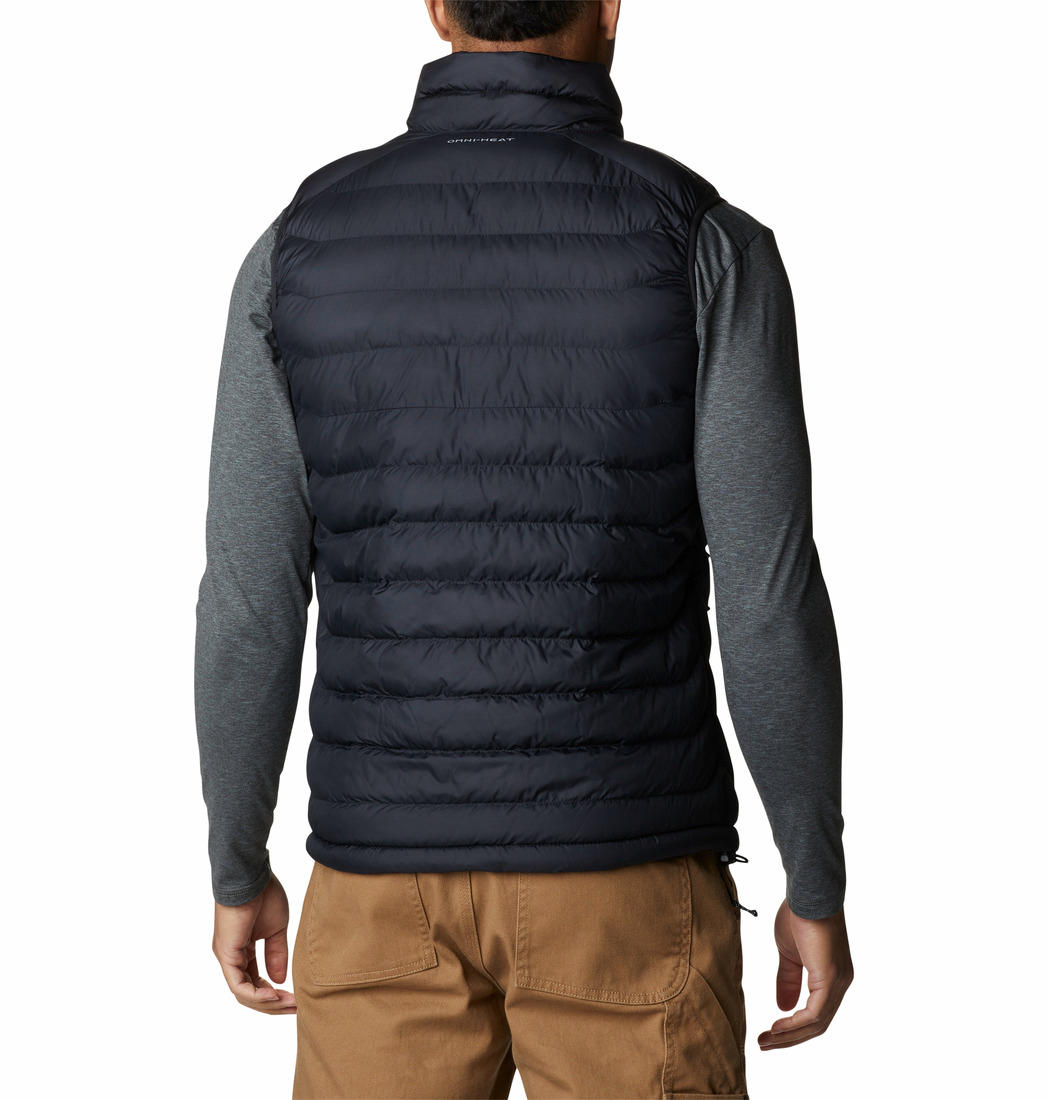 Columbia Men Black White Out Vest