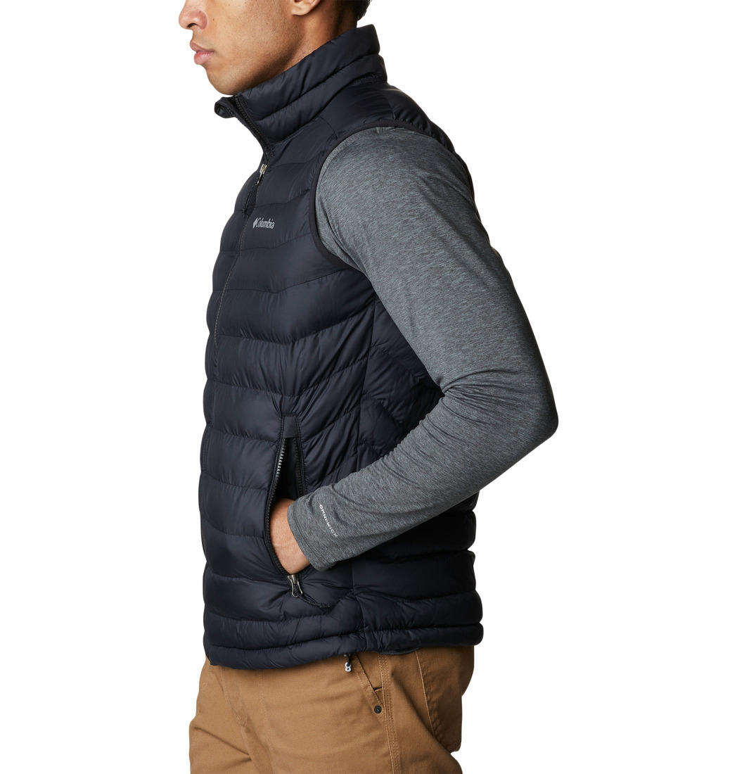 Columbia Men Black White Out Vest